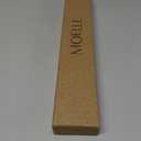 MOELLE Premium Teak Wood Damascus Santoku Knife 7 Blade - VG10 Japanese Damascus Steel 67 Layers, 60+ HRC - Danish Design Kitchen Knife with Elegant Gift Packaging