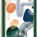 Suede 12x24 Frame - Single Frame, Christmas Elegant Green 12 x 24 Poster Frame, 12x24 Picture Frame for Artwork Puzzles Photos and Movie Posters