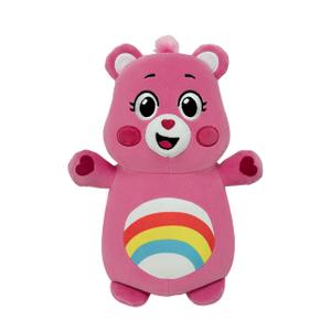 Squishmallows Original "Care Bears" 10in Cheer Bear HugMees Ultrasoft Official Jazwares Plush (Medium-Sized)