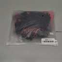 Lilosy Sexy Stocking Lace Mesh Bodysuit Top Underwire Garter Lingerie Set 3 Piece (Large, Black)