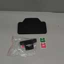 Motorcycle Back Cushion, CNC Rear Pad Saddlebag Trunk Passenger Backrest Accessory Motorcycle Backrest Pad Top Case Backrest Pad Fit for F8GS Black Motorcycle Backrest