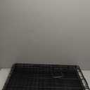 DUMOS 30 Inch Dog Crate, Foldable Puppy Small Medium Dog Cage Pet Kennel