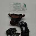 IVY&LANE No Pull Dog Harness with Leash Set, Reflective No Choke Pet Vest,Adjustable Oxford Dog Vest Harness with Easy Control Handle for Small Dogs (Dark Brown,S)