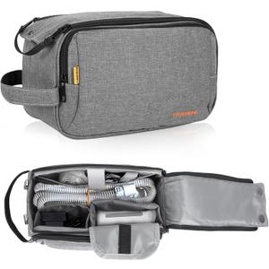 AirMini CPAP Travel Bag Compatible with ResMed AirMini Machine and Accessories, CPAP Supplies Organizer Case, 11.4"x4.7"x6.3" (Grey)