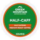Green Mountain Coffee Roasters Half Caff, Single-Serve Keurig K-Cup Pods, Medium Roast Coffee Pods, 48 Count (EXP 12/29/25)