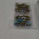 Power Pro One Interior and Exterior Screw Kit, Steel, Multi-surface, 120 Pieces