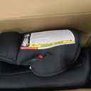 Diono Solana, No Latch, Pack of 2 Backless Booster Car Seats, Lightweight, Machine Washable Covers, Cup Holders, Black