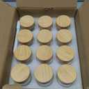 12 Pack 4oz Glass Shot Bottles with Caps, 120ml Borosilicate Glass Juice Shot Bottles, Dishwasher & Freezer Safe, Reusable Wellness Ginger Shot Glass Jars with Lids for Juicing