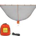 Wise Owl Outfitters Hammock Bug Net  Mosquito Net for Hammock, Lightweight Bug Netting for Camping, Hiking, Backpacking, Forest & Outdoor Use (Orange)