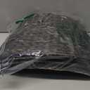 24in Christmas Tree Collar, Christmas Tree Ring Adjustable Water Hyacinth Skirt, Christmas Tree Skirt for Decoration, Base Protection from Pets (Black)