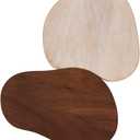 Bloomingville Mango Wood Organic Shaped Cheese/Cutting Boards, Set of 2