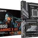 GIGABYTE B650 Gaming X AX (AM5/ LGA 1718/ AMD/ B650/ ATX/ DDR5/ PCIe 4.0 M.2/ PCIe 4.0/ USB 3.2 Gen2x2 Type-C/AMD Wi-Fi 6E/ Realtek 2.5GbE LAN/Motherboard)