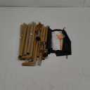 Over The Table Rod Stand with Clamps Adjustable 31"-110'' Length 31"-64" Height Gold Table Balloon Arch Stand with Storage Bag, Metal Decorating Rod Hanging