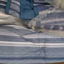 Nautica - Daybed Bedding Sets, Cotton Reversible Bed Set with Matching Shams & Pillow Cover, Lightweight Bedding Set for All Seasons (Coveside Blue, Daybed)
