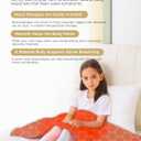 Zaybuon Allergy & Sinus Relief Blanket for Nasal Congestion, Sinus Pressure, Seasonal Allergies & Snoring Natural Warm Therapy for Sinus Relief & Better Sleep (Gray)