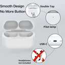 Wireless Charging Case Compatible with AirPods Pro 3 Generation(2025), USB-C Port Airpods Pro 3 Charging Case Replacement,No Airpod Pro 3