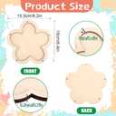 Czlotyh 12 Pack Bird Feeder Craft Kits for Kids Wood Painting DIY Your Own Unfinished Wooden Ornaments Gifts for Nature Loving Kids