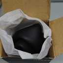 Uxcer Nappa Leather Steering Wheel Cover Compatible with Tesla Model 3/Y 2016-2025 2026 Juniper/Highland, Non-Slip Breathable Model 3/Y Steering Wheel Protector, Black