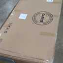 47" Farmhouse White Dog Crate Furniture with Double Doors, 2 Drawers & Storage Cabinet  Modern Indoor Dog Kennel End Table, TV Stand & Buffet Cabinet for Pet Small Medium Dogs