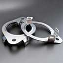 2-Pack Upgraded 68505222AA Exhaust Pipe Gasket for 2019 2020 2021 2022 Dodge RAM 1500, Replacement for Mopar 68505222AA Silver Alloy Steel