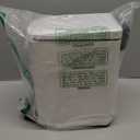 TrashAid Slim Bathroom Trash Can with Lid Soft Close, 6 Liter/1.6 Gallon Stainless Steel Small Garbage Can with Removable Inner Bucket, Step Pedal, Slim Wastebasket for Toilet, Office, Bedroom, White