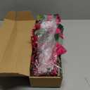 10PCS Artificial Flowers Bougainvillea Vines 29.50" Silk Bougainvillea Branches Deep Pink Faux Bougainvillea Long Stem Fake Flowers for Home Garden DIY Decor Wedding Centerpieces (Deep Pink)