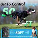 Anti Barking Device for Dogs, Ultrasonic Dog Bark Deterrent Devices, Dog Barking Deterrent Devices,3 Modes Ultrasonic Bark Box, Dog Barking Stopper Long Range 50ft, for Indoor & Outdoor Use