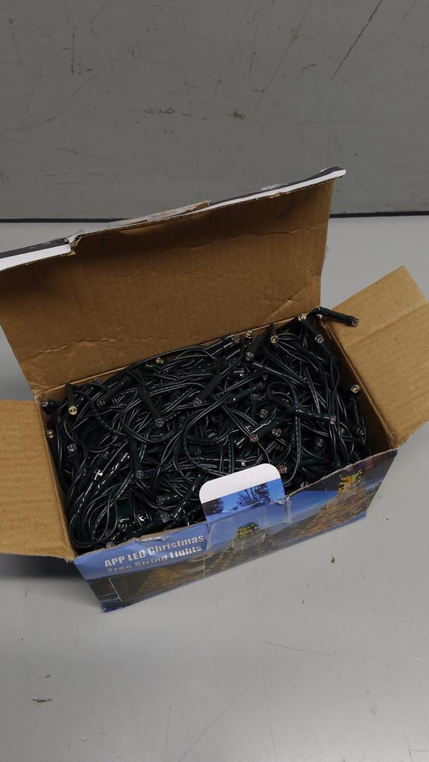 App Led Christmas Tree String Lights, 200 cm, Indoor/Outdoor, 6W