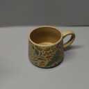 Ceramic Coffee Mug, 13oz Floral Design Pottery cute mugs, Ideal Gift for Women unique vintage pretty coffee mugs (Summer Whisper)