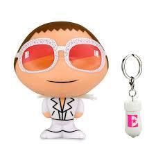 NEW Elton John in 1973 XXI-21 Vinyl Figure Kidrobot w/Bhunny Paw NIB