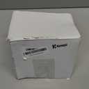 Kanayu 1 Pcs Recessed Floor Outlet with Quick Charge 4.8A USB A+C, 20A Duplex TR Receptacle, Adjustable Waterproof Steel Box, 3.2"x4" 1-Gang, Electrical Outlet Kit for Home Renovation, ETL Listed