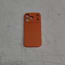 JETech Slim Case for iPhone 17 Pro 6.3-Inch, Ultra-Thin Lightweight Minimalist Phone Cover with Camera Lens Protection, Matte Anti-Fingerprint Finish (Orange)