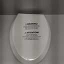 Jool Baby Quick Flip Toilet Seat, Built-in Potty & Splash Guard (Elongated)