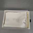 Blissy Silk Pillowcase - 100% Pure Mulberry Silk - 22 Momme 6A High-Grade Fibers - Silk Pillow Cover for Hair & Skin - Regular, Queen & King (Champagne, Queen)