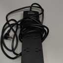 Addtam 15FT Long Power Strip, Surge Protector with 10 Outlets and 4 USB Ports, Extension Cord with Flat Plug, 2700 Joules, ETL Listed, Black