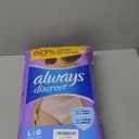 Always Discreet Adult Incontinence Underwear for Women and Postpartum Underwear, L, Up to 100% Bladder Leak Protection, 28 Count (Packaging May Vary) (Large)