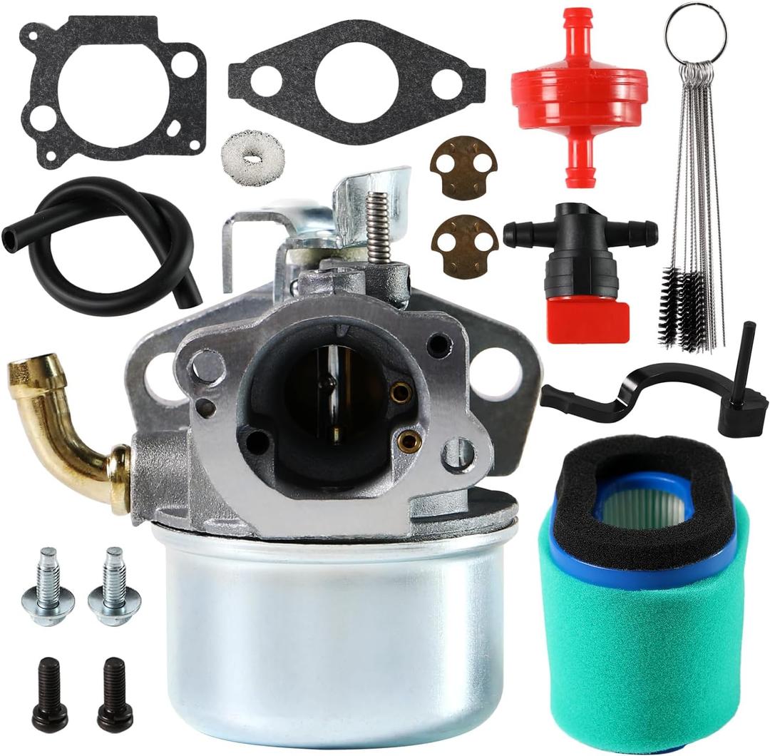 798653 Carburetor Compatible with B&S Intek 206 5.5hp 6HP 190 6HP Engine Craftsman Troy Bilt Sears Tiller Chipper Replace 791077 696981 798653 698860 698810 Carb