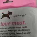 SOJOS Natural Pet Food Simply Lamb Grain Free Freeze-Dried Raw Dog Treats, 4-Ounce Bag (557030), EXP 28/AUG/2025