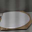 Bemis 1500EC 390 Lift-Off Wood Elongated Toilet Seat, Cotton White (Pack of 1)