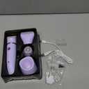 Ufree Bikini Trimmer Electric Razors for Women, Rechargeable Pubic Body Hair Trimmer Electric Shaver for Legs Body Hair, Bikini Shaver IPX7 Waterproof, Gifts for Women, Purple