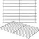 17.5 inch Stainless Steel Grill Cooking Grates Replacement Parts for Weber Spirit 300 Series, Genesis Silver/Gold/Platinum B/C, Genesis 1000-3500, I - IV, 7638, 7639, 2Pack