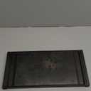 Upgraded WB31X24738 Cast Iron Griddle Replacement for GE Appliance Stove Range Cooktop, Nitrided Non-stick Coating, WB31X49806 Gas Stove Top Center Part for GE, 19.5"9" Integrated Griddle Plate