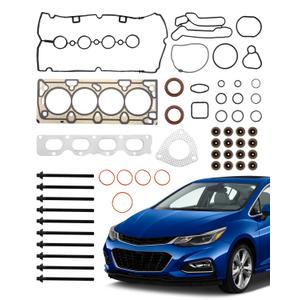 Engine Head Gasket Kit 1.8 L, Fit for 11-17 Chevy Sonic/Cruze L4 DOHC 16V