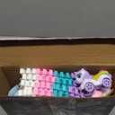 268 PCS Unicorn Race Tracks for Kids Toys, Glow in The Dark Magic Toy Set, 2 Unicorn Cars Track, Flexible DIY Track Set, Birthday Gift for Age 3-9 Boys Toddler Girls