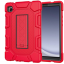 Azzsy Case for Samsung Galaxy Tab A11/ A9 8.7 Inch 2026/2024, Heavy Duty Shockproof Rugged High Impact Protective Case, Red
