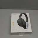 TOZO Hybrid Active Noise Cancelling Headphones, Wireless Over Ear Bluetooth Headset, 40H Playtime, Hi-Res Audio Custom EQ via App Deep Bass Comfort Fit Ear Cups, for Home Office Travel Black