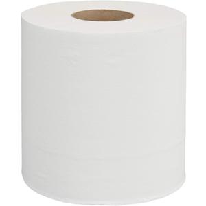 AmazonCommercial 2-Ply Soft, Absorbent Centerpull Paper Towels Compatible with Universal Dispensers, FSC Certified, 7.6 x 9 in, 6 Rolls, 600 Towels per Roll