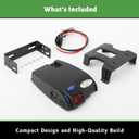 Proportional Electric Trailer Brake Controller Fits 1-3 Axles, Self-Leveling, Boost Feature, Digital Display, Easy Install for RV, Truck, SUV, Compatible with Tekonsha 90160 Primus IQ - Black