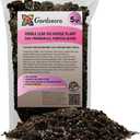 Gardenera Fiddle Leaf Fig Soil Mix - Premium Blend of Peat Moss, New Zealand Bark, Coco Chips, and Perlite for All Purpose Planting - 5 Quart Bag