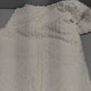 MIULEE Pack of 2 Decorative Throw Pillow Covers 20x20 Inch Soft Boho Striped Textured Corduroy Pillow Covers Modern Farmhouse Home Decor for Couch Bed Sofa Living Room Cream White